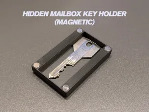 Hidden Mailbox Key Holder (Magnetic)