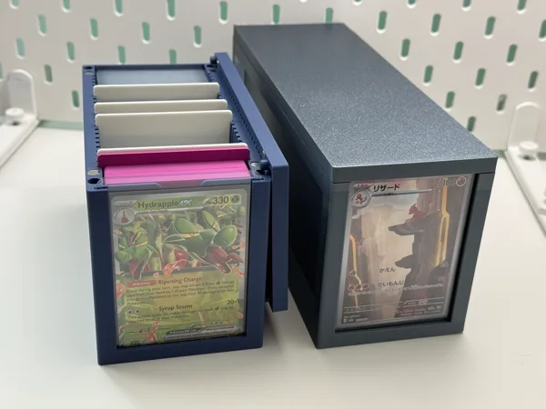 Sleeved Card Box (magnetic, modular, dividers)
