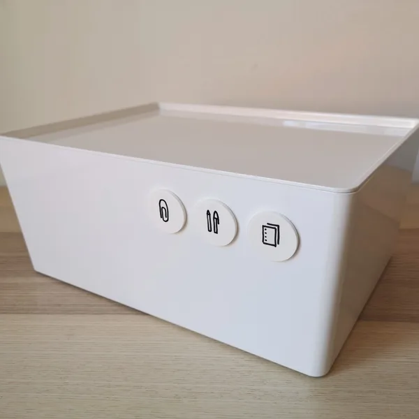 IKEA Kuggis magnetic tag (parametric)