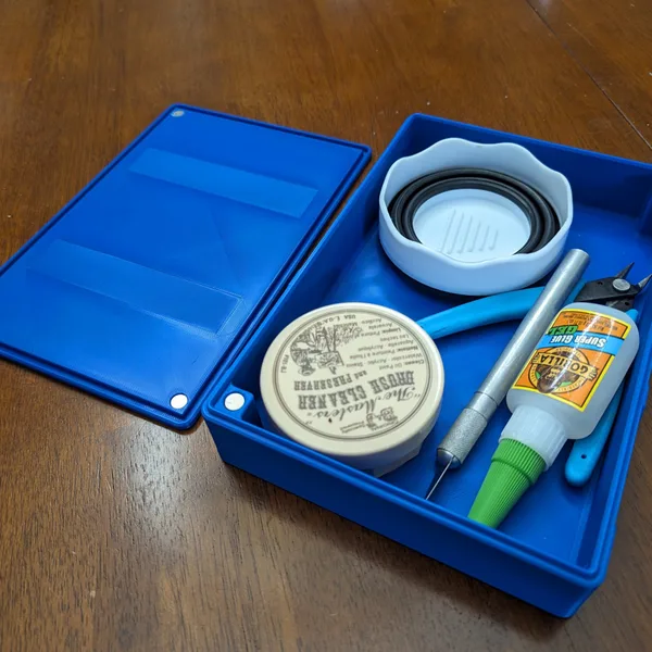 Generic 32mm Deep Storage Box - CorgiCompact Hobby System