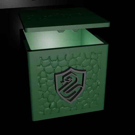 🐍 PICANIS MAGIC BOX - Slytherin Edition (Magnetic Storage Box)