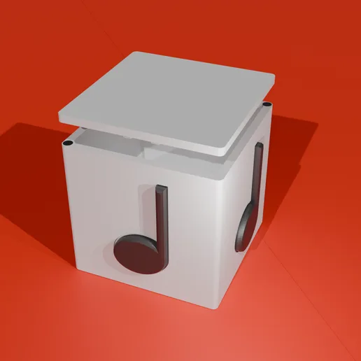 🎵 PICANIS BOX - Music Block (Magnetic Storage Box)