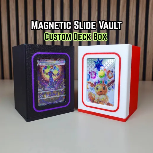 Deck Box – Magnetic Slide Vault