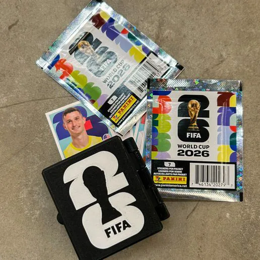 Magnetic Panini FIFA World Cup 2026 Sticker Storage Box