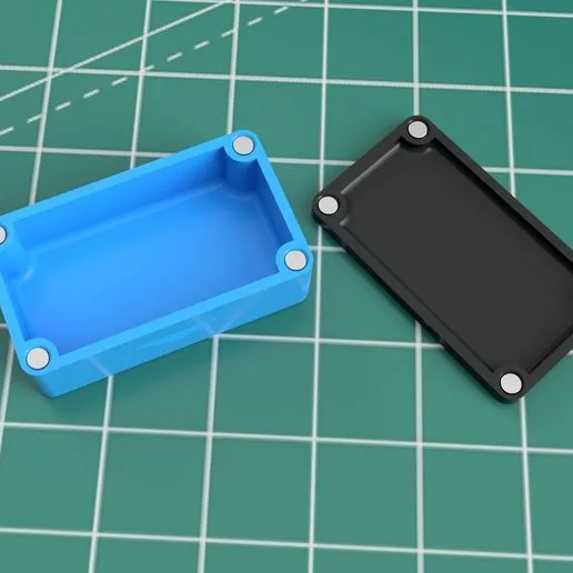 Magnetic Box – Compact Magnetic Closure Container