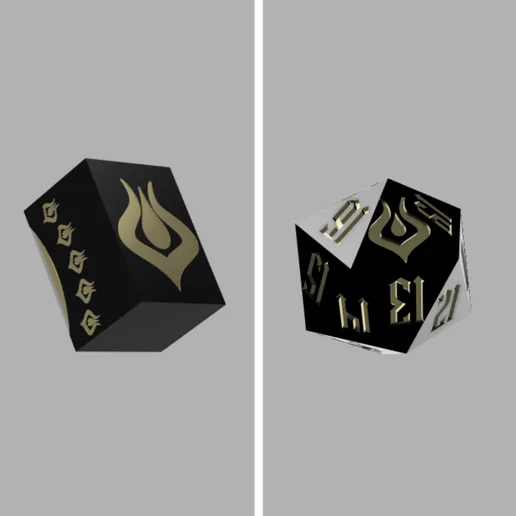 🐉 Kit – Nicol Bolas Deck Box (Simple) + d20