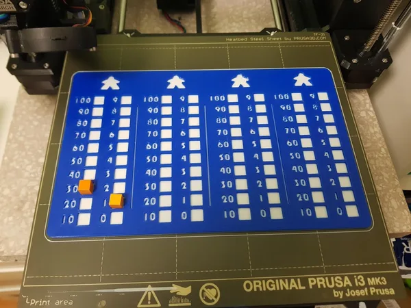 Board game score tracker