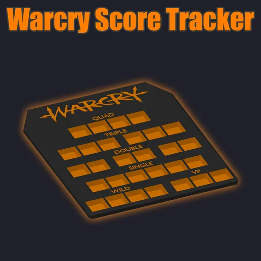Warcry Scoreboard/Dice Tracker