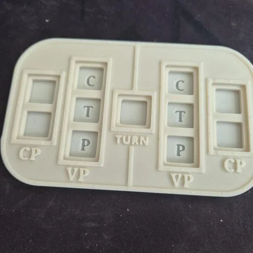 Kill Team Score Tracker - 12mm dice