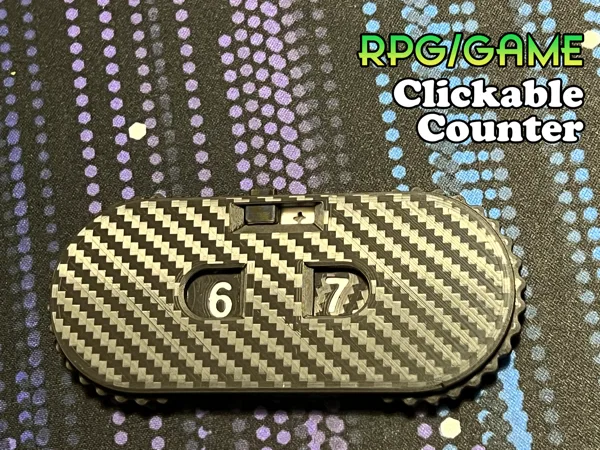 RPG/Game -  Clickable Health Counter w/ +/- Toggle