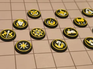 D&D Player Class Tokens (and DM)