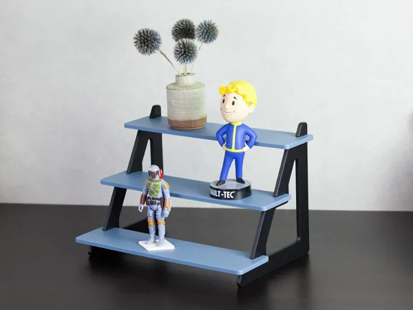 Display Stand w/ 3 Tiers for Models, Minis & Toys