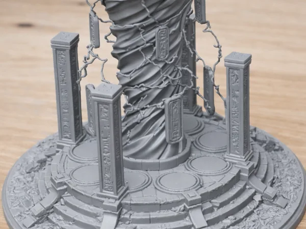 Thousand sons 5 man display base