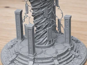 Thousand sons 5 man display base