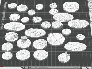 Trench Bases – Scalable Tabletop Miniature Bases