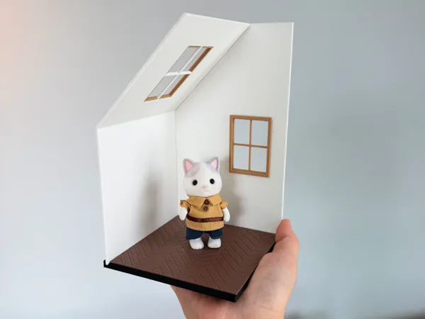 The Light Corner – A Room for Miniature Display