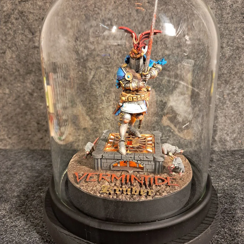 Display LED Base for 1:18/10cm/200% up scaled miniatures