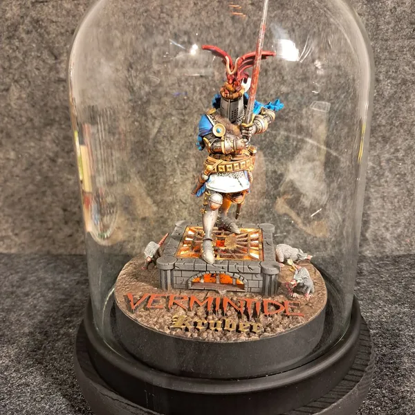 Display LED Base for 1:18/10cm/200% up scaled miniatures