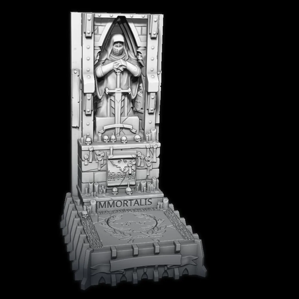Gothic Shrine Plinth with 32mm base insert