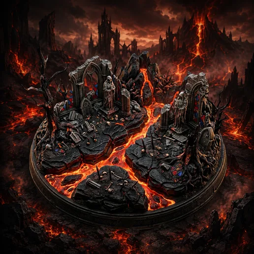 Magma-Torn Holy Ruins