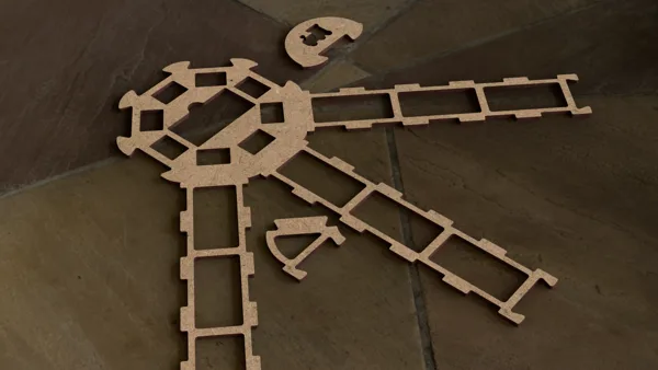 Mexican Train - Accessories, Laser Cut