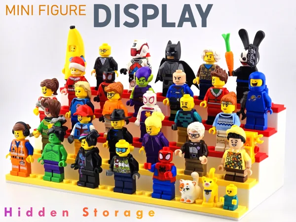 Mini Figure Display and Storage