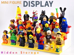 Mini Figure Display and Storage