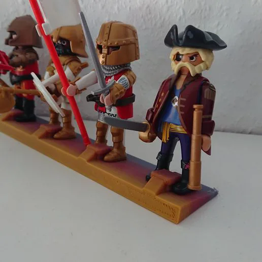 Playmobil stand display stand figure showcase organizer