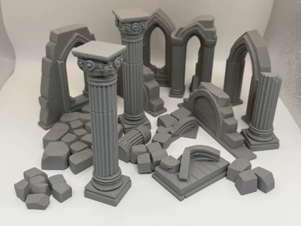 ruins set for dungeons and dragons DND