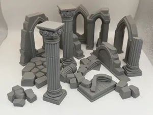 ruins set for dungeons and dragons DND