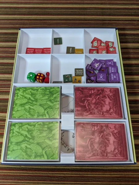 Wars of Marcus Aurelius Organizer (Hollandspiele Games)