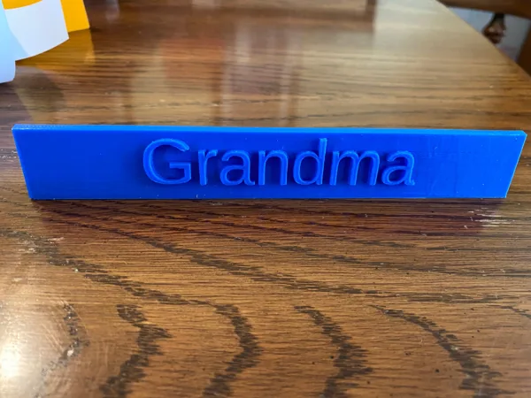 Personalized Scrabble Tile Holder/Rack