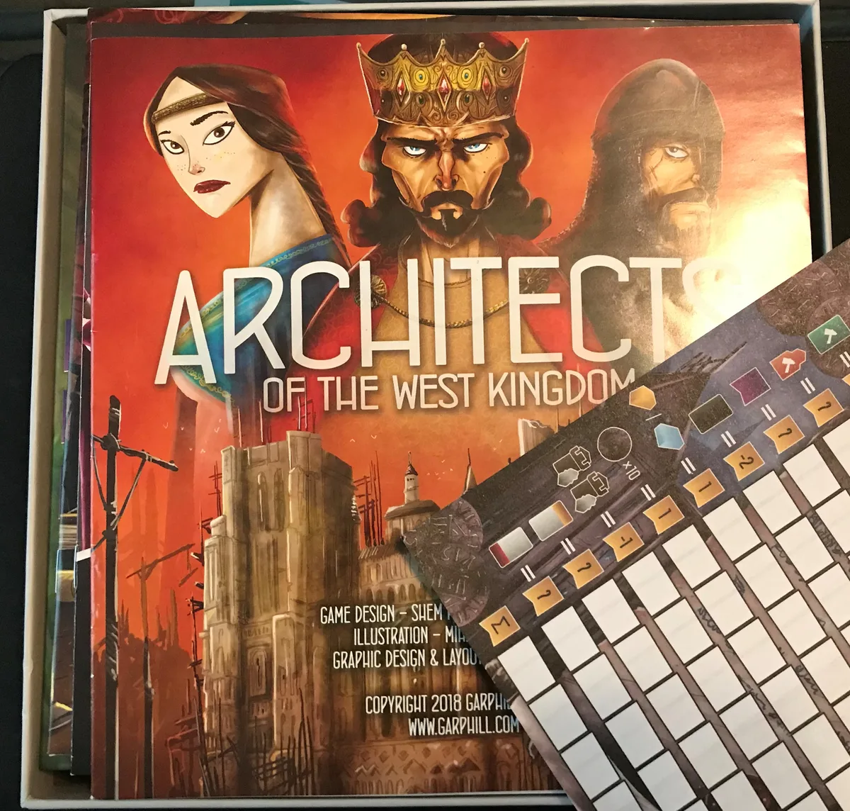 Architects of the West Kingdom w/ Artisans Expansion - Insert