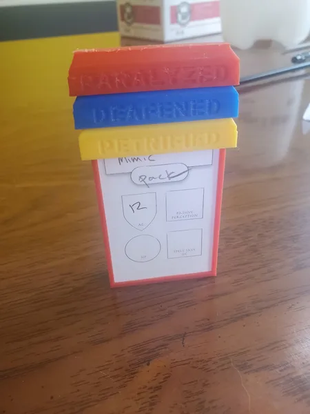 Initiative Tracker with Conditions Caps