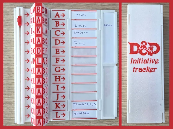 D&D initiative tracker box