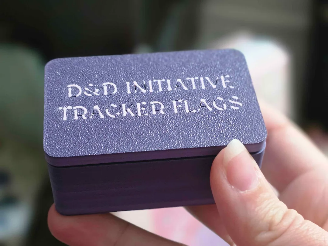 D&D Initiative Tracker Flags Boxes