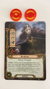 Lord of the Rings LCG Tokens "Doomed"