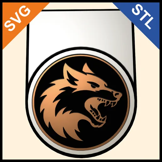 D&D Beast Initiative Token – STL & SVG | DM Screen Clip Marker