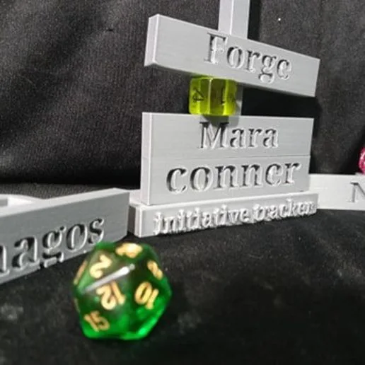 Customizable Initiative Tracker