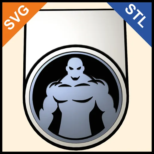 D&D Giant Initiative Token – STL & SVG | DM Screen Clip Marker
