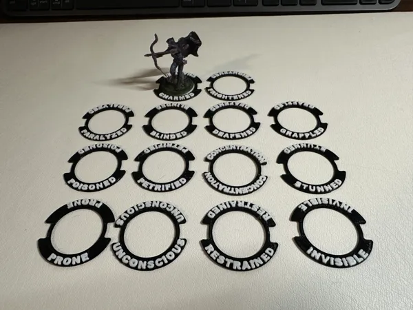 D&D Condition Ring Trackers
