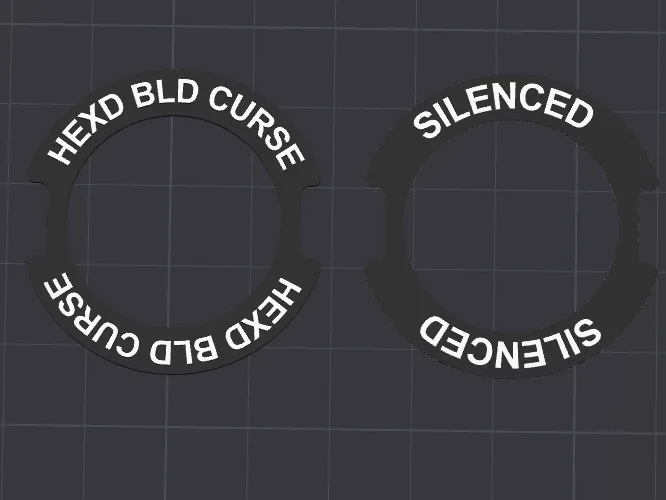 Dungeons and Dragons DnD - Conditions Rings