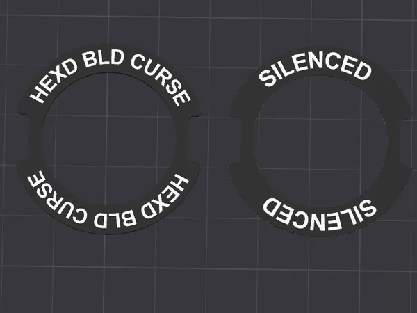 Dungeons and Dragons DnD - Conditions Rings