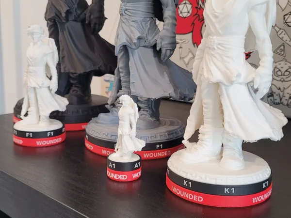 Stackable TTRPG Condition Rings, Labels + Bases!
