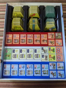 Hold the Line + French and Indian Expansion Organizer (Worthington 1st Edition).