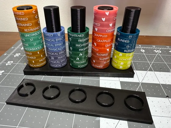 Wasted Wizards Condition Marker Holder