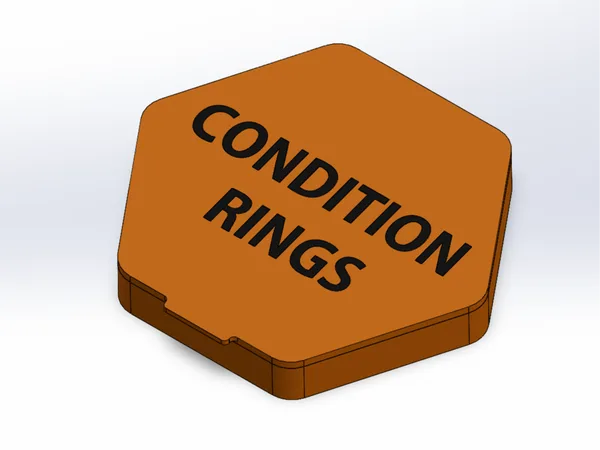 Storage box for D&D Condition Ring Trackers