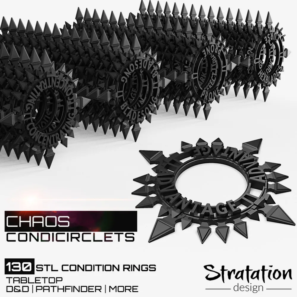 Chaos CondiCirclets - 130 Condition Rings