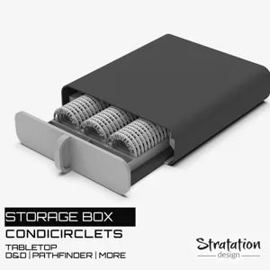 Storage Box for the Classical CondiCirclets Condition Rings