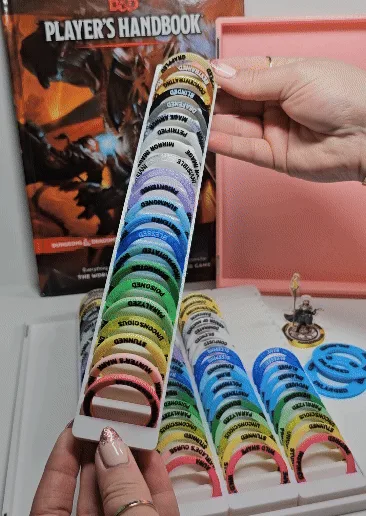 All the Condition Rings You Desire in a Modular Travel Box ( fits 110)
